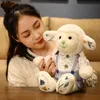 2 unids / lote pareja kawaii oveja peluche juguetes encantador vistazo alpaca muñecas rellenas suave animal juguete para los amantes de los niños Regalos de cumpleaños