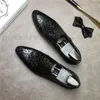 Handgjord carving spänne munkband klänning skor mens burgundy svart äkta läder loafer bröllop affärer formell sko för män