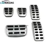 monsons Stainless Steel Pedal Cover Pad for Accent Solaris i20 2011- MT AT Accessories Car Styling