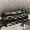 Women Tote Bag Handbag Purse Box oil wax Leather shoulder messenger cross body Bags 28cm235a