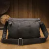 HBP AETOO Trendy Men's Shoulder Bag, Casual Fashion Messenger Bag, Leather Personality Men's Bag