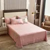 Lakens Sets 3 stks 100% Katoen Bed Blad Case Boheemse Beddengoed 265x270 Luxe Pure Bedspreien Kind Volwassen Zachte linnengoed