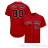 Custom Man Baseball Jersey Broderade Stitched Team Any Name Any Number Uniform Size S-3XL 04