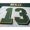 CHEN37 MENINOS MENINOS MENORES BOAJOB Vintage Edmonton Eskimos #13 Mike Reilly Jersey Size S-5xl ou personalizado qualquer nome ou número Jersey