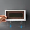 Cell Phone Mounts & Holders Bathroom Toilet Mobile Holder Box Wall Mounted Shower Storage Bracket Watching Case Waterproof Soap R8E0