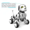 スマートロボット犬のコントロール子供のおもちゃのインテリジェントな話ロボット犬のおもちゃの電子ペットの誕生日プレゼント
