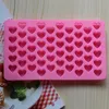 55 Diamond Love Heart Dessert Siliconen Cakevorm Art Mold Mousse voor het bakken Handgemaakte Gift Decoratie