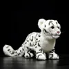 leopardo di neve peluche