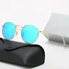 Lunettes de soleil de luxe classiques de styliste pour hommes et femmes, lunettes de soleil pilote polarisées UV400, monture métallique