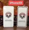 Lion Head Screen Protector غطاء كامل الغراء الزجاج المقسى فيلم لفون 13 ميني 5.4 برو 6.1 ماكس 6.7 XR X XS Max 7 8 Plus مع حزمة OPP