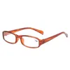 Unisex 2 färger läser glasögon bärbara presbyopiska glasfjäder gångjärnsglasögon Visionvård + 1,00 ~ + 4,00