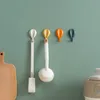 Gancho para toallas con forma de globo aerostático, 8 Uds., colgador de puerta de plástico, colgador de pared autoadhesivo, colgador de sombreros, colgador de llaves, organizador, decoración del hogar