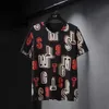 Plus 10XL 9XL 8XL 7XL Koszulki Streetwear Mężczyzna Hip-Hop Mężczyźni Moda Tees Causal Lato Krótki Rękaw Casual Cotton Letter O-Neck T200425