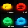 5m Neon Sign Light Dance Party Decor Lights Neons LED-lampa Flexibel El Wire Rope Tube Vattentät LED-remsa