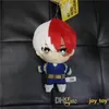 My Hero Academia Peluche 15CM Poupée en peluche Figure Sac Pendentif Porte-clés Midoriya Izuku bakugou katsuki Todoroki So Doll Toys6165148