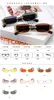 Neueste Hip -Hop -Designerin Sonnenbrille für Männer und Frauen Rap Fashion Square Gold Metall Rahmen Luxus Frau HipHop Brille 2868158