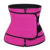 Cintura in neoprene sauna sudore vita cincher cerniera corsetti per corpo shaper dimagrante shapekea