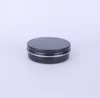 100g Red Black Empty Aluminum Can Bottle Container Metal Storage Tin Jars With Inner Liners For Cotton Coil And Candle SN2985