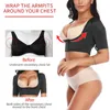 Women039s Shapers Oberarm-Former Buckel Haltung Korrektor Arme Shapewear Rückenstütze Frauen Kompression Abnehmen Ärmel Sl8303061