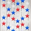 American Independence Day Garland 4m Banner Paper Star Birthday Party Supplies RRD6762