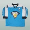 Nikivip Custom Retro Teemu Selanne #8 Team Finland Hockey Jersey zszywana biały niebieski rozmiar S-4xl Dowolne nazwisko i numer najwyższej jakości koszulki