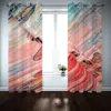 Custom color 3D Curtain For Living Room Bedroom Modern Fashion Kitchen Door Window Treatment Drapes