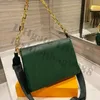 Marca de moda Embrague PU Hombro Bolsos cruzados de mano Cuero genuino Verde Púrpura Bolsos Sobre M Tamaño Cruz Cuerpo Bolso de mujer joven Un bolso lateral Tienda de verano