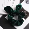 Fascia in velluto Elastici per capelli Scrunchies Fasce per capelli scrunchy Fascia per la testa Porta coda di cavallo Accessori per ragazze Accessori per bambini Orecchie da coniglio