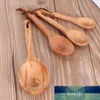 4-teiliges Holz-Messlöffel-Set, Küche, Zucker, Gewürze, Salz, Löffel, Backen, Messlöffel, Kaffee, Tee, Schaufel, Holzkochutensilien