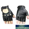 Leather Half-Finger Gloves Women's Fashion Thin Section Hollow Short Summer Outdoor Sports Cycling Car Driving Factory price expert design Quality Latest Style