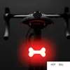 Fanale posteriore per bicicletta Multi modalità di illuminazione modelli Carica USB Led Luce per bici Flash Luci posteriori posteriori per reggisella per bici da strada