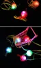 christmas LED glow whistle children's light-emitting toy bar party atmosphere whistle push night market small gifts flashing