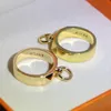 Vendita calda Anelli in acciaio inossidabile 316L in oro 18 carati placcato e platino placcato oro rosa per donna e uomo regalo di gioielli da sposa spedizione gratuita PS