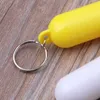 Swimming Drifting Beach Yellow Floating Keychain Swimming Marine Sail Key Float Rings Floating Foam Ellipse Key Chain G1019