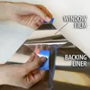Pencere Çıkartmaları Tek Yönlü Ayna Yansıtıcı Film Kendinden Yapışkan Güneş Evi Gizlilik Renkli Cam Sticker Çay Gümüş