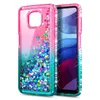 Líquido Quicksand Glitter Capas telefônicas para MOTO G POWER 2021 A quantidade mínima de encomenda Cada cor modelo 50 pcs