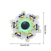 Ny 3d Fidget Hand Spinner Gyro Anti Stress Running Cartoon Anime Karaktär Comic Pattern Roterande Fingertip Spinning Toys CJ29