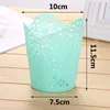 Hollow Flower Brush Storage Pen Pencil Pot Holder Container Desk Organizer Office Desk Decoration Gift 7 Colors