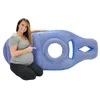 Kussen / decoratief kussen PVC opblaasbaar moederschap kussen O-vormig slaapkussen met gat zwanger bed voor zwembad feest speelgoed mattres