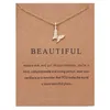 Pendant Necklaces Andshiny Vintage Cute Butterfly Necklace For Women Statement Charm Choker Fashion Boho Jewelry Christmas Gifts