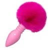 Massage Sexy Anal Toy Butt Plug Gode Toucher Lisse En Peluche Exotique Queue De Lapin Plug Anal Jeux Pour Adultes Sex Toys Pour Femmes Hommes Gay Flirt