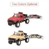 WPL C14 1/16 2.4 جيجا هرتز 4WD RC المجنزرة الطرق الوعرة نصف شاحنة سيارة مع المصباح RTR RC Crawler Car Kids Gifts