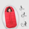 Baby Sleeping Bag Snowproof مستخلص حديثي الولادة مغلف في عربة الرضع الدافئ للأطفال النوم السفر 20211227 H1