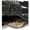 HBP AETOO Trendy Leather Shoulder Bag, Men's Casual Retro Soft Leather Slant Bag, Large Capacity Shoulder Bag