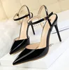 Klassische Frauen High Heels 10.5cm Elegante Sandalen Frau Pumps Stiletto Damen Sandalen Party Schuhe