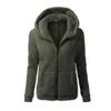 Cappotto in pile con cappuccio da donna Outwear Cappotti a maniche lunghe Giacca Winter Parka Plus Size 5XL