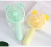 Rechargeable Mini Fan Portable Hand Held Fans Party Favor 1200mAh USB Office Outdoor Travel Desktop Air Cooler