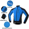 Men Cycling Jacket Waterproof Windproof Thermal Fleece Bike Jersey MTB Bicycle Riding Running Autumn Winter Jacket Coat