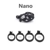 NXY Device New Upgrade Cobra Male with Arc Shaped 4 Rings Resin Cock Cage Belt Penis Lock Sex Toys for Men12214115725