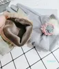 Fünf Finger Handschuhe Koreanische Touchscreen Wolle Schleife Warme Gestrickte Frauen Frühling Winter Khaki Dicke Fäustlinge